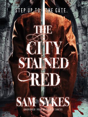 cover image of The City Stained Red